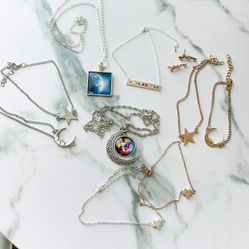 Space Themed Jewelry Bundle - friendship sets