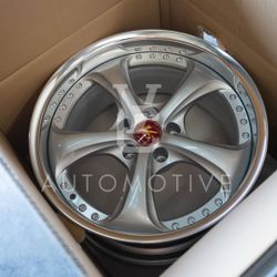 Work VS-KF 18” 5x114.3 Light Gray Silver