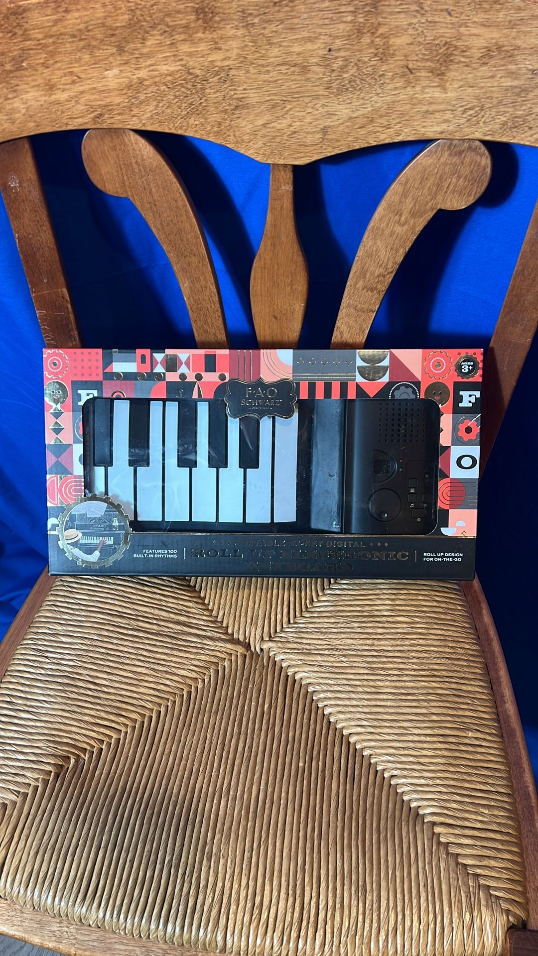 Fao Schwartz Roll Up Electronic 37 Key Piano Digital Keyboard