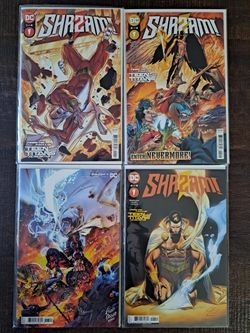 DC Comics Shazam 1-4 (4 Comics) Complete Mini-Series All Bagged & Boarded