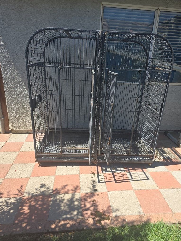 Double Wide Bird Cage