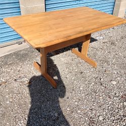 Golden Oak Dining Table