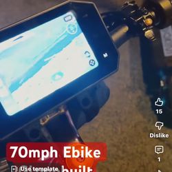 Fardriver CarPlay Display Ebike 