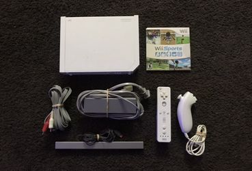 WII SPORTS Game with Nintendo WII