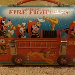 Walt Disney Firefighter lunch box