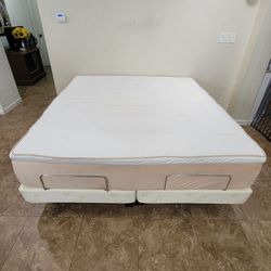 Tempur-pedic Adjustable Bed Set