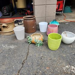 Collection Of Planting Pots