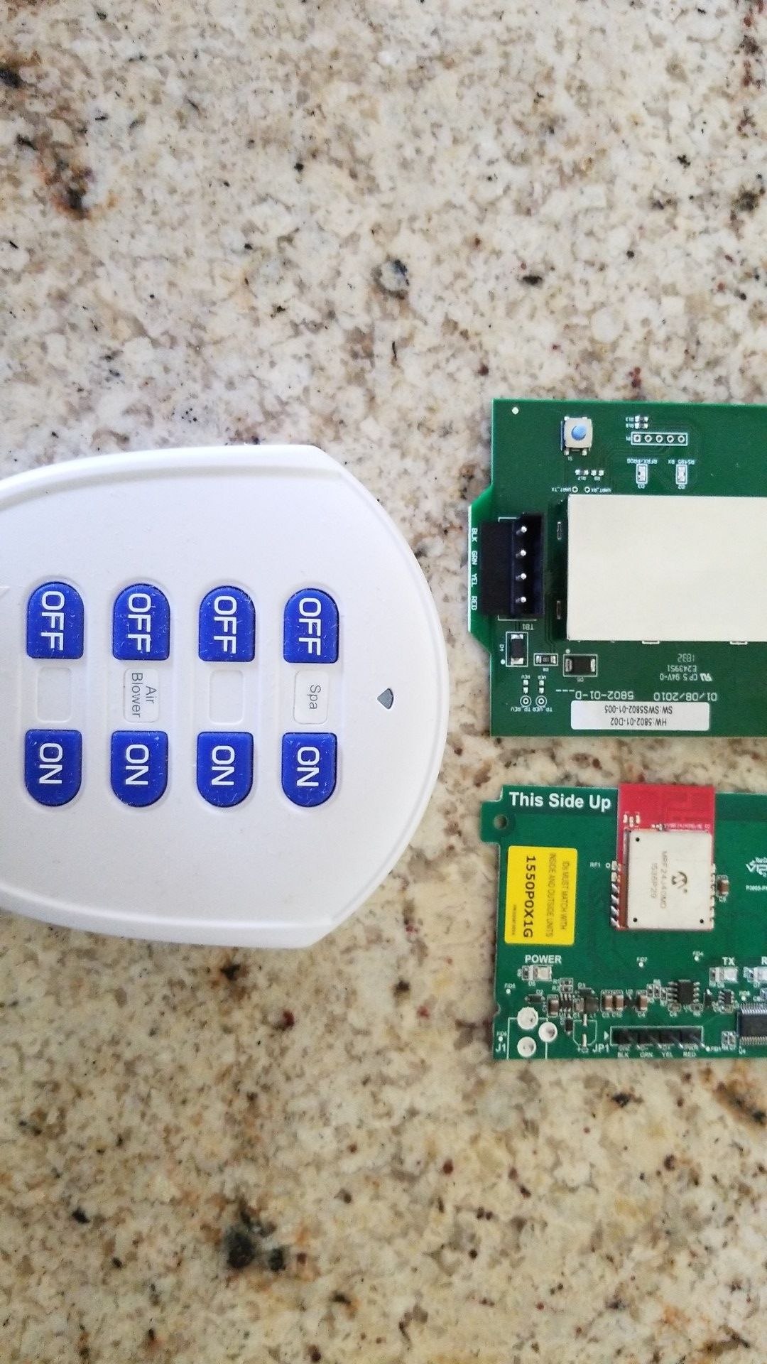 Pentair Pool Control With Quick Touch II Remote 521245