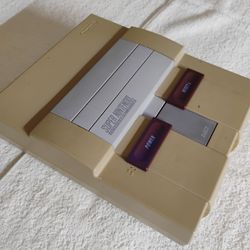 Super Nintendo SNES Gaming Console Entertainment System Video Game