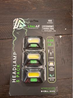 3 pack headlamps