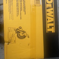 Dewalt Miter Saw 12 Inches Double bevel