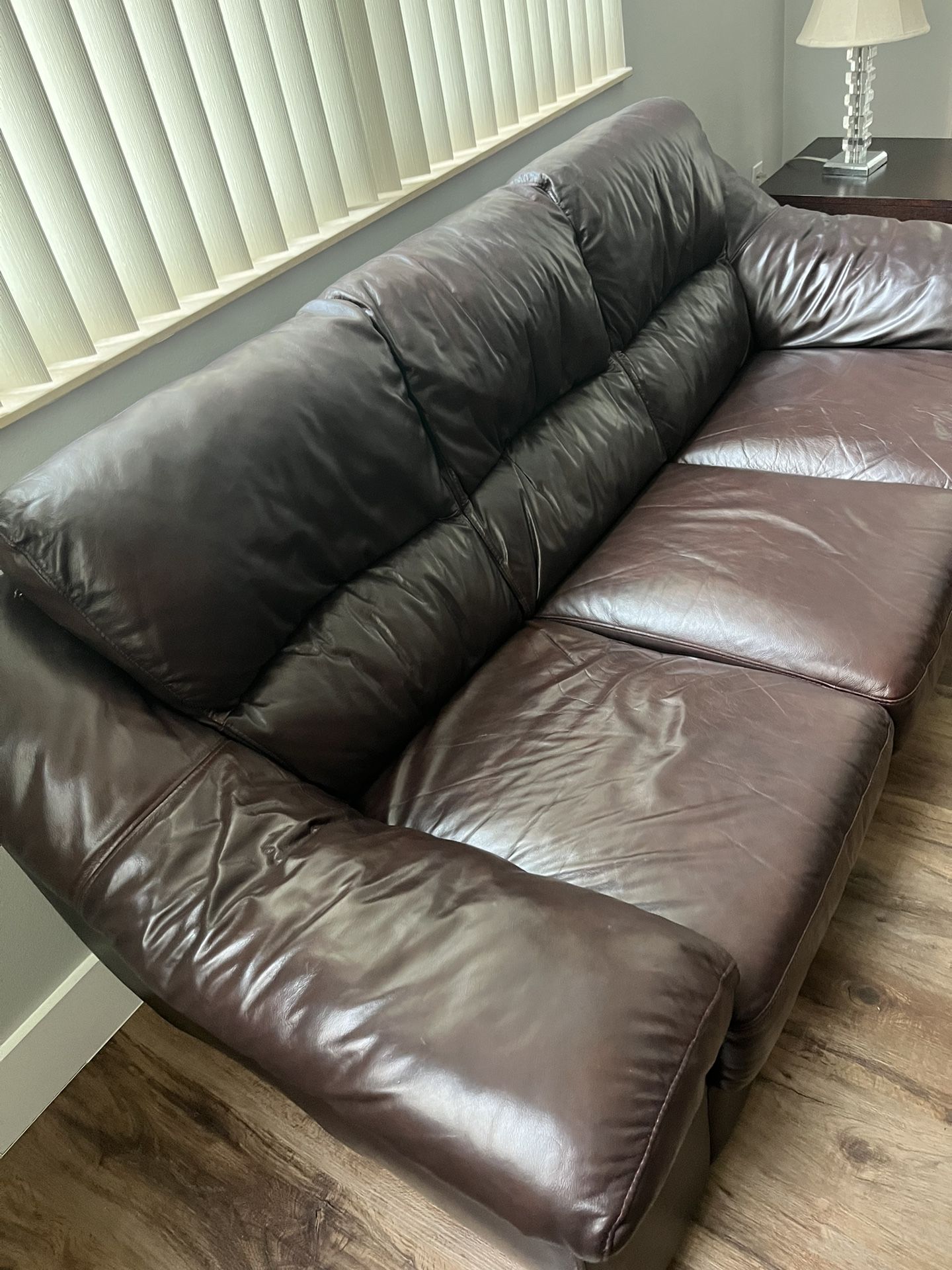 Leather Couch