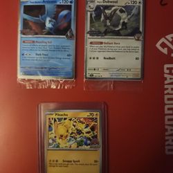 Pikachu Stamped