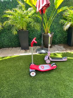 Scooters Radio Flyer and Mountalk
