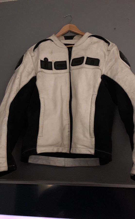 3x Icon Padded Genuine Leather Motorcycle Jacket Shows Some Wear 3x Icon Padded Genuine Leather Motorcycle Jacket Shows Some Wear Mainly Just Needs A Good Cleaning 75 Motorcycles In Chino Ca Offerup