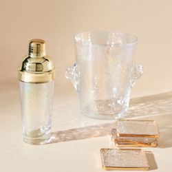 Anthropologie Zara Gold Coasters 