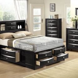 Brand New 5ps Bedroom Set For $1500 Or $1700 With Mattress 