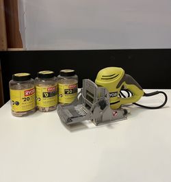Ryobi Biscuit Joiner and Biscuits