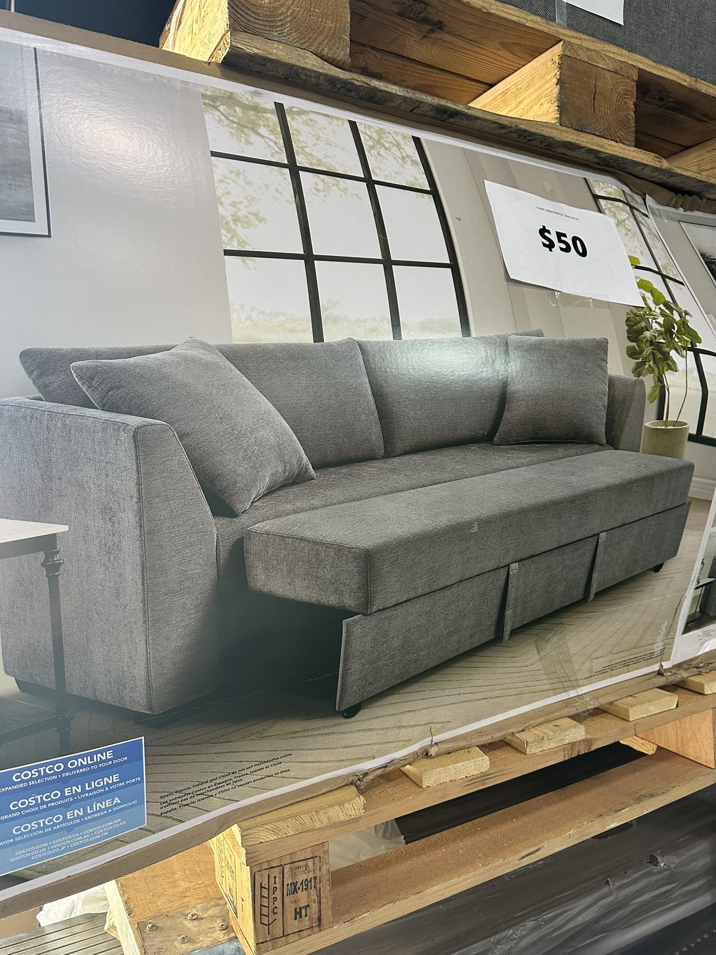 Thomasville Sofa bed Fabric Convertible Couch