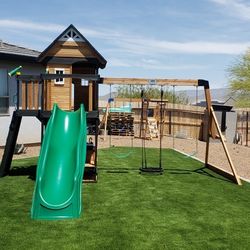 Boulder Creek Playset By Backyard Discovery 