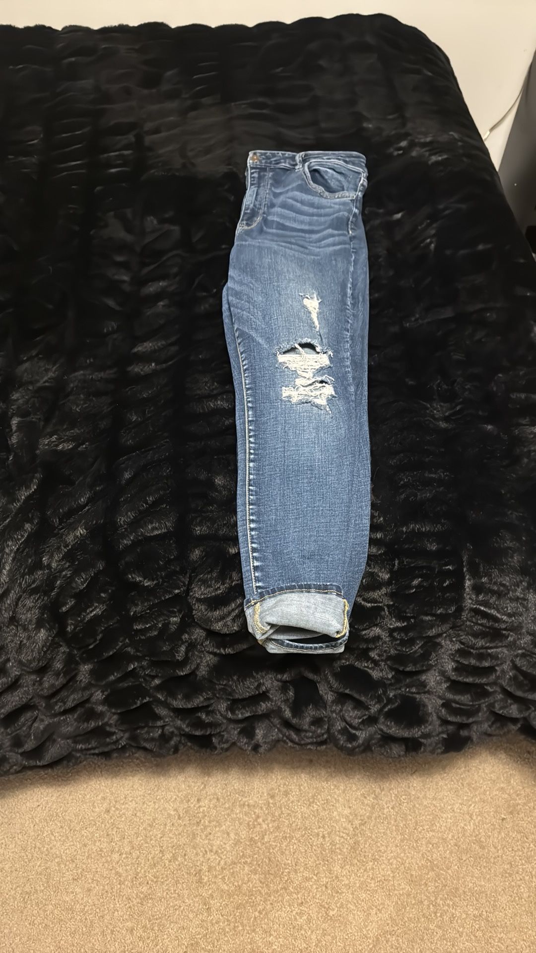 Size 18 American Eagle Distressed Skinny Jeans