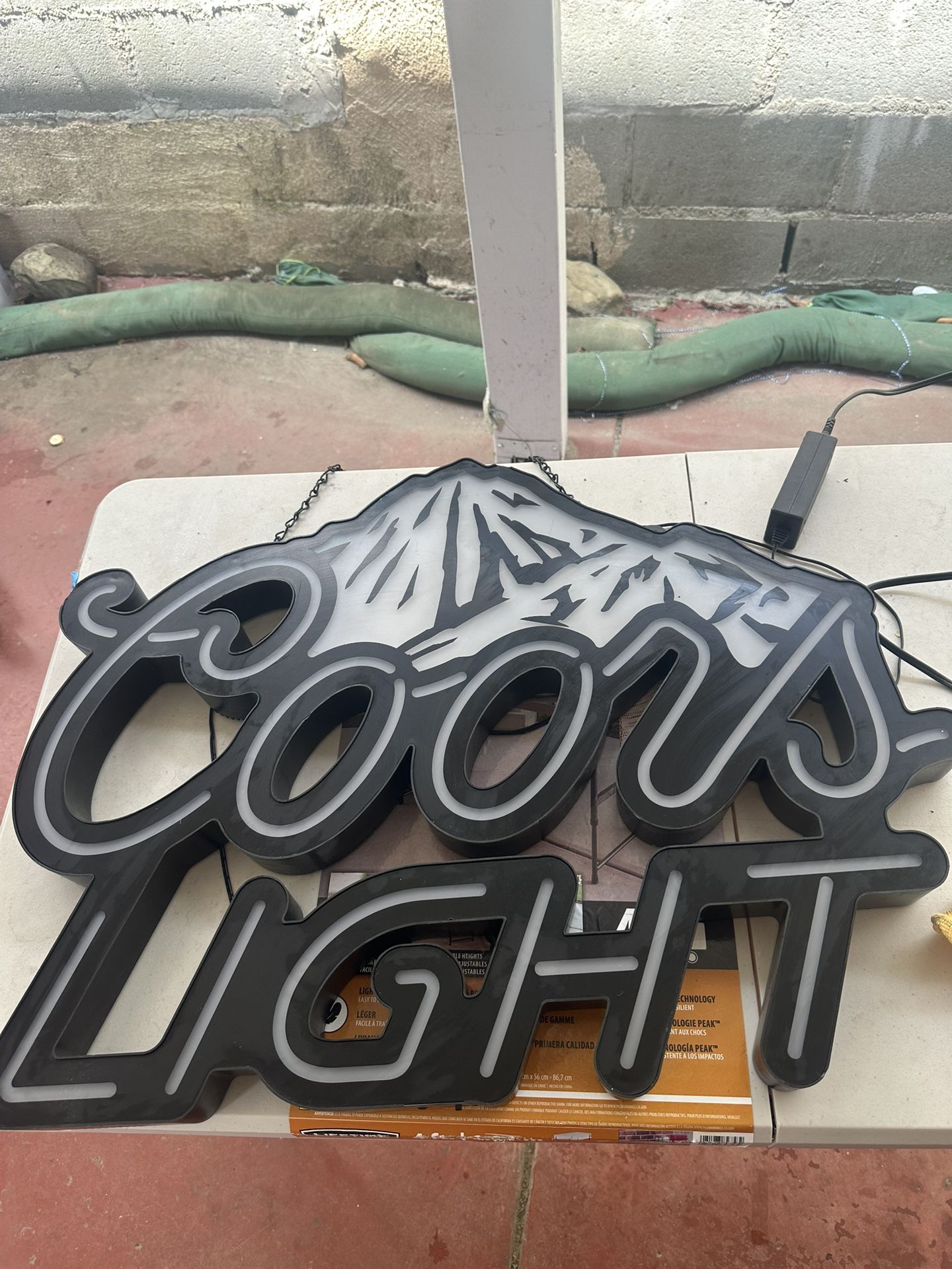 Coors Light Neon Sign