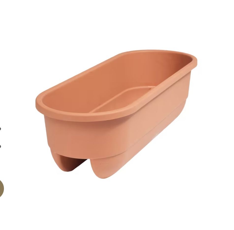 Porch Railing Flower Pots Long 