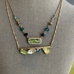 Unique Collection Of Colorful Necklaces And Dangle Earrings