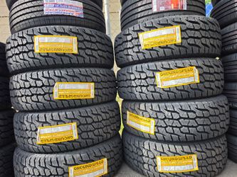 285 70 17 Groundspeed Tires Con 50,000 millas de Garantía