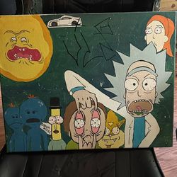 Rick and Morty Art Piece