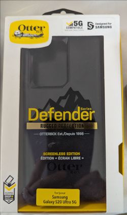 Otterbox Defender Case + Holster for Samsung Galaxy S20 5G - Black