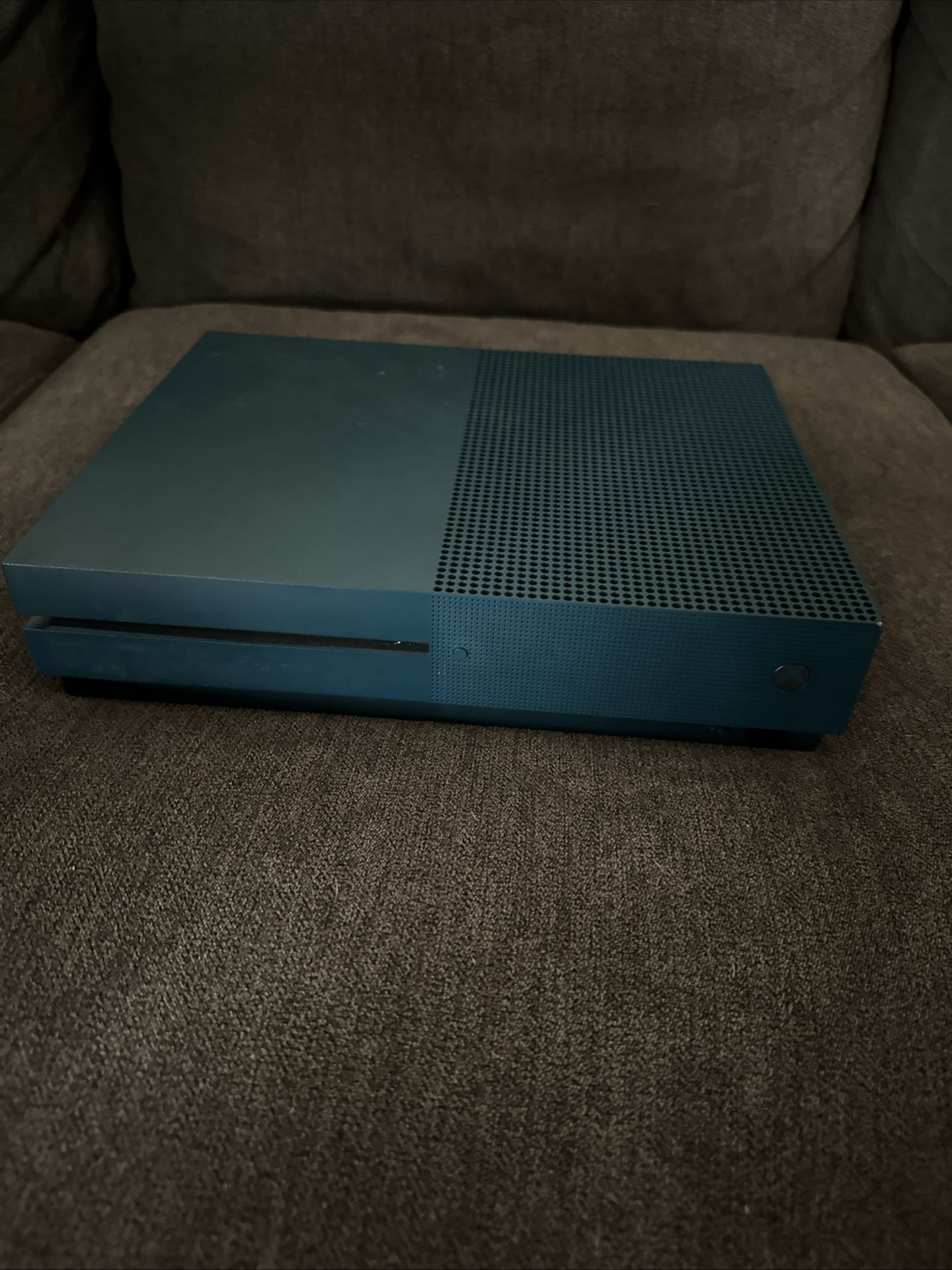 Microsoft Xbox One S Console Blue (console Only And Cords Only)