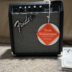 Fender Guitar Amp (with Original Tags And Instructions)