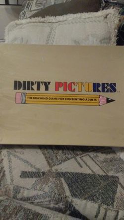 Dirty pictures drawing game