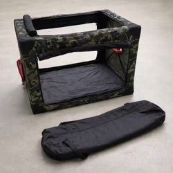 New In Box 32x24x23 Inch Tall Trace Folding Soft Crate Sets Up In Under 2 Minutes For Dog Cat Or Pet Cage 