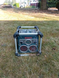 Bosch Jobsite Work Radio