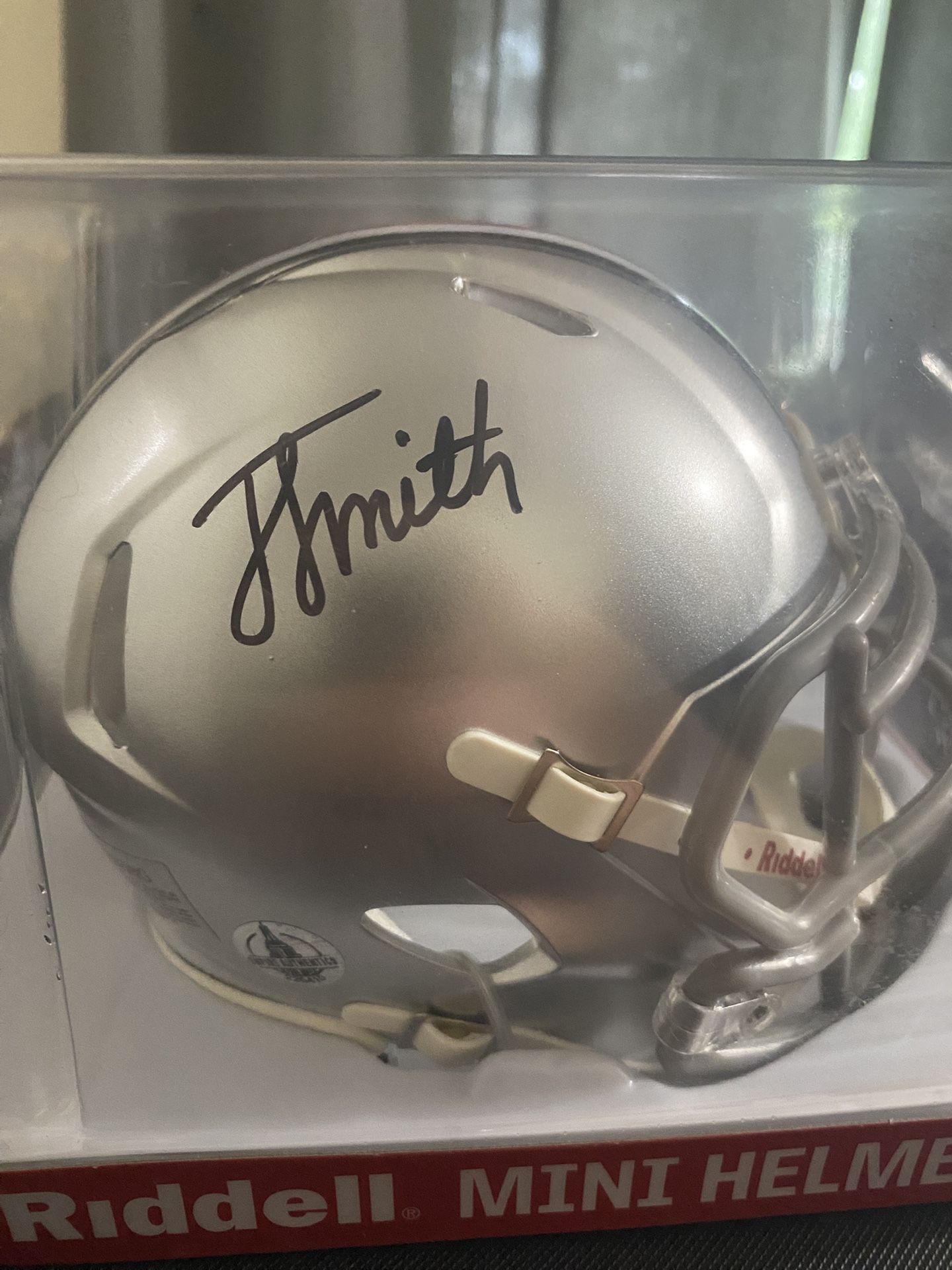 Jermiah Smith Signed Autograph Mini Helmet Ohio State National Championship Lot
