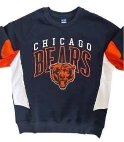 Chicago Bears NFL ULTRA GAME Fleece Crew Neck - Men’s Large