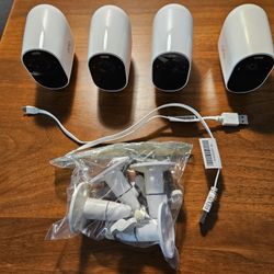 ARLO Security Cameras, Set Of 4
