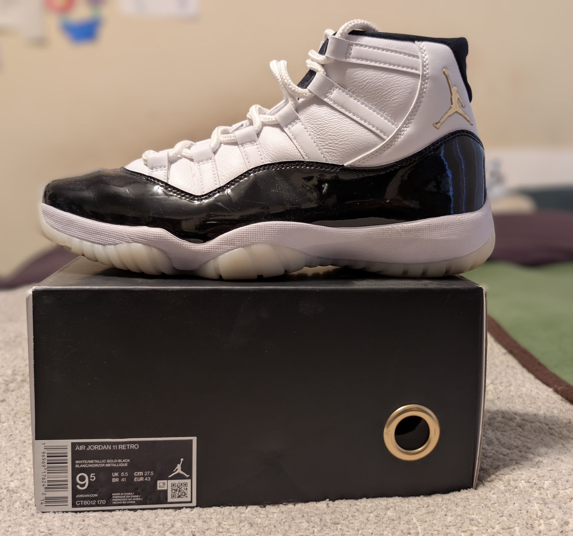Air Jordan Retro 11 Gratitude Size 9 1/2