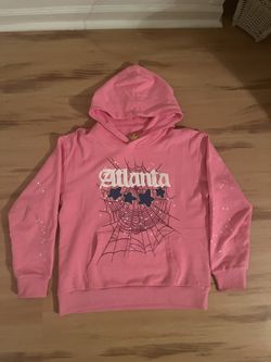 Sp5der Spider Worldwide Pink Atlanta Hoodie