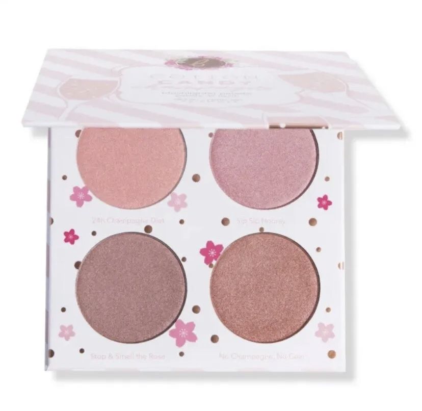 Beauty Bakerie Cotton Candy Champagne Blushlighter Blush Highlighter Palette #8