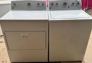 Kenmore Electric Washer And Dryer 