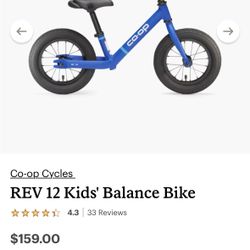 REI 12” Balance Bike
