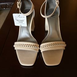 Worthington Nude Block Heels 