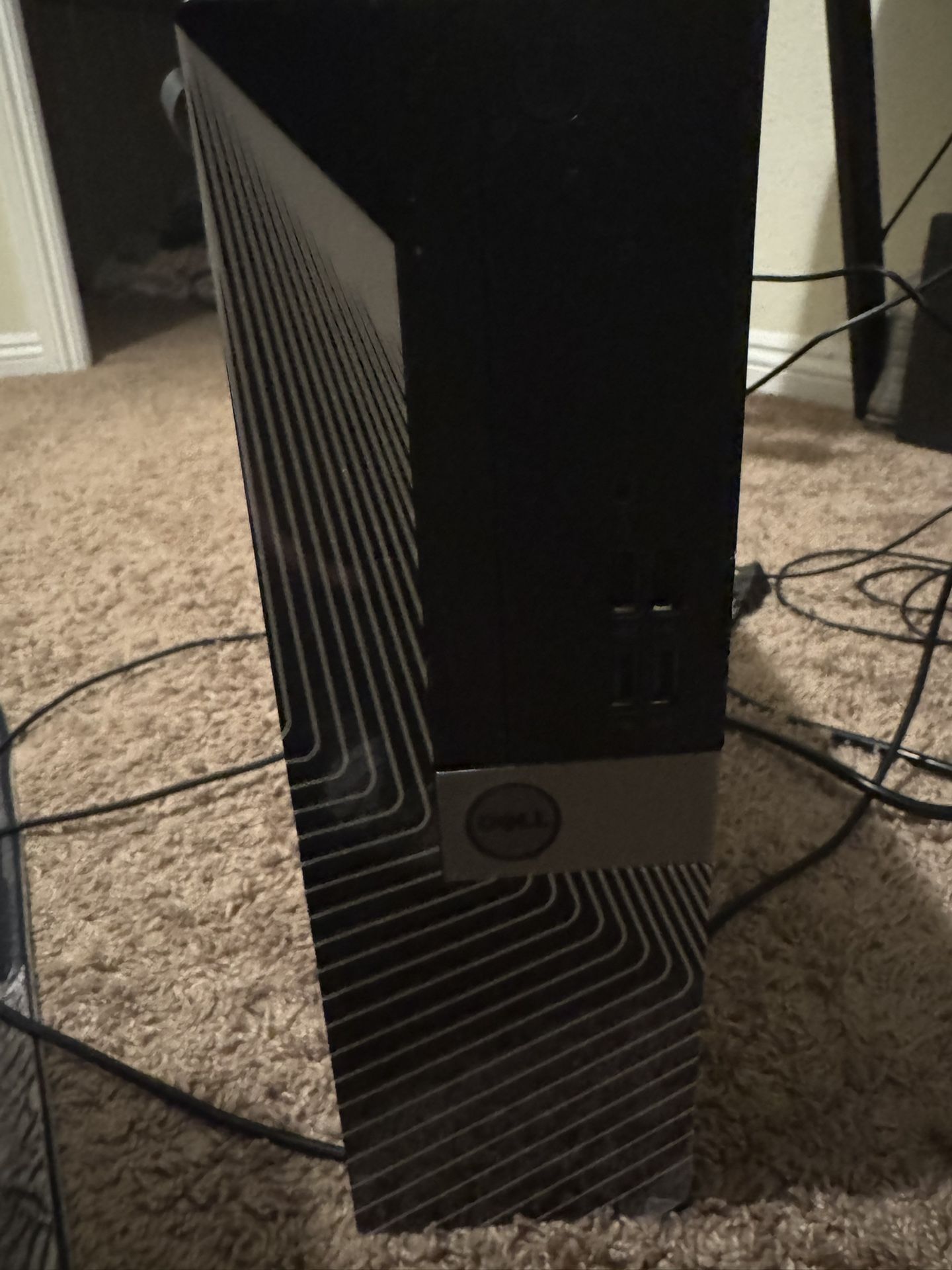 ell OptiPlex Desktop Customized RGB Lights Computer Intel Core i5 6500 3.2 GHz 8GB RAM 256GB SSD Windows 11 Pro WiFi, Gaming PC Keyboard & Mouse HDMI