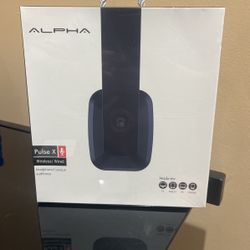 alpha Pulse X headphones 