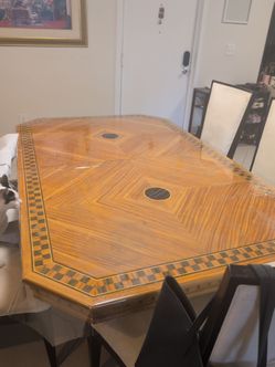 Italian solid wood table