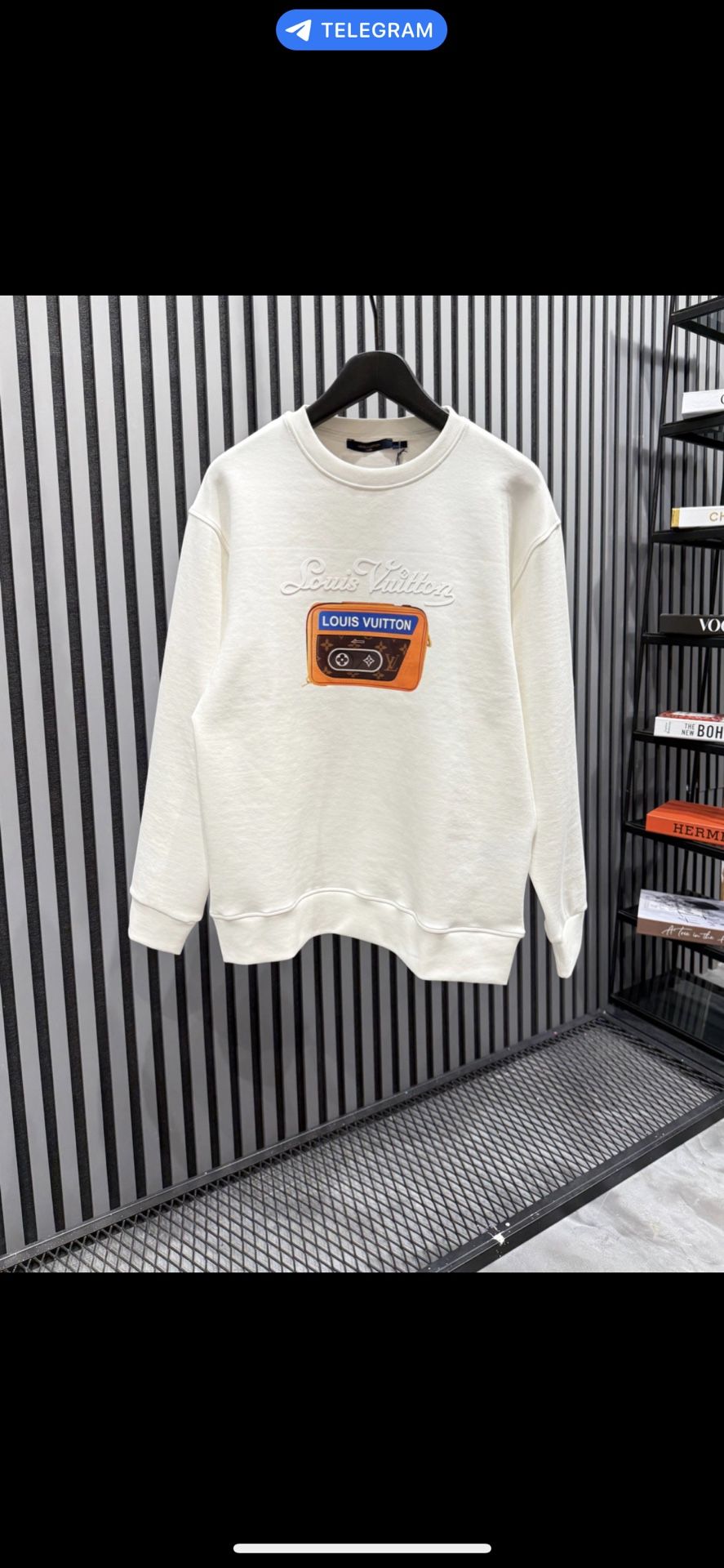 L.ouis Sweatshirt . Size Small Medium Large