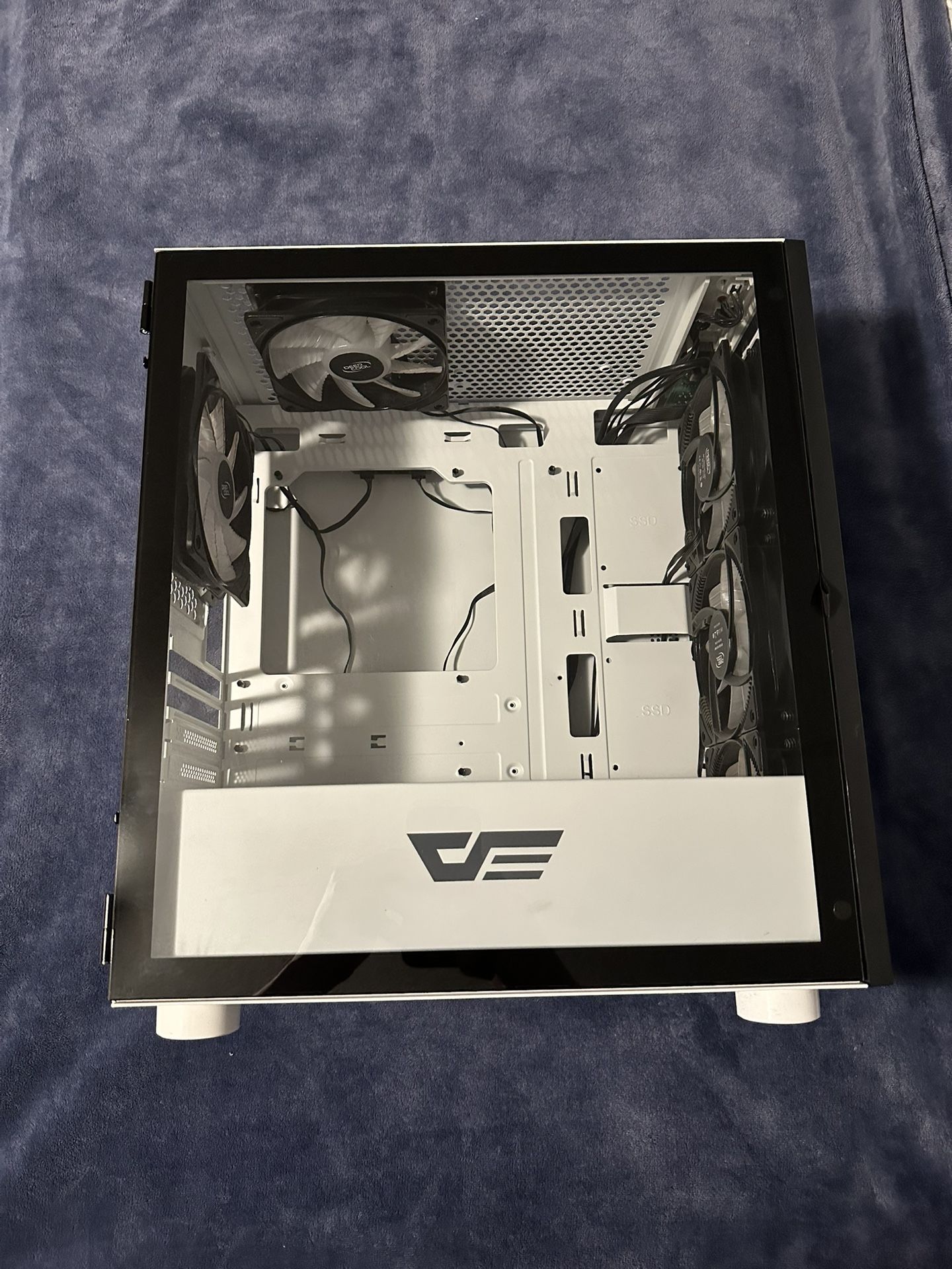 Pc Case With RGB Fans 